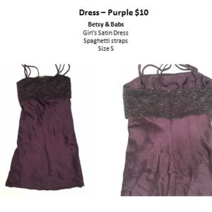 Betsy and Bobs Dress Purple